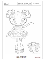 Lalaloopsy boyama sayfaları